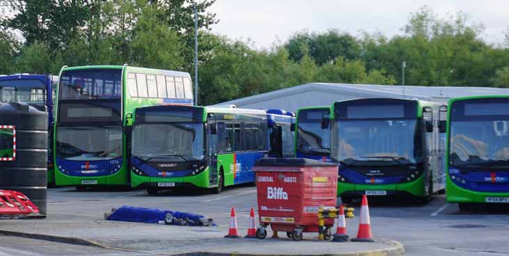 Swindon Alexander Dennis Enviro400 1276, Enviro200MMC 275 & 2734 and Enviro200 2720